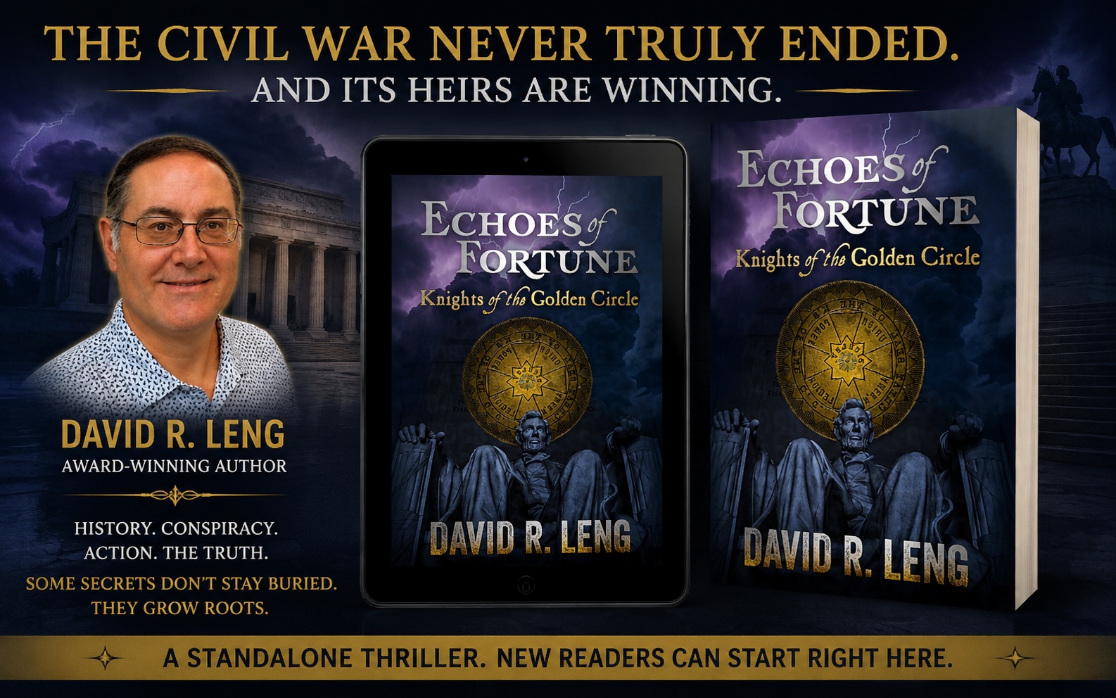 David R Leng Releases New Historical Thriller – Knights of the Golden Circle