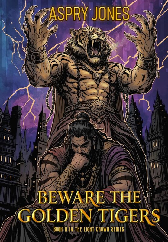 Fantasy – Beware The Golden Tigers By Aspry Jones